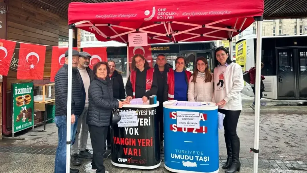 Ekrem İmamoğlu İçin Düzenlenen İmza Kampanyası Devam Ediyor