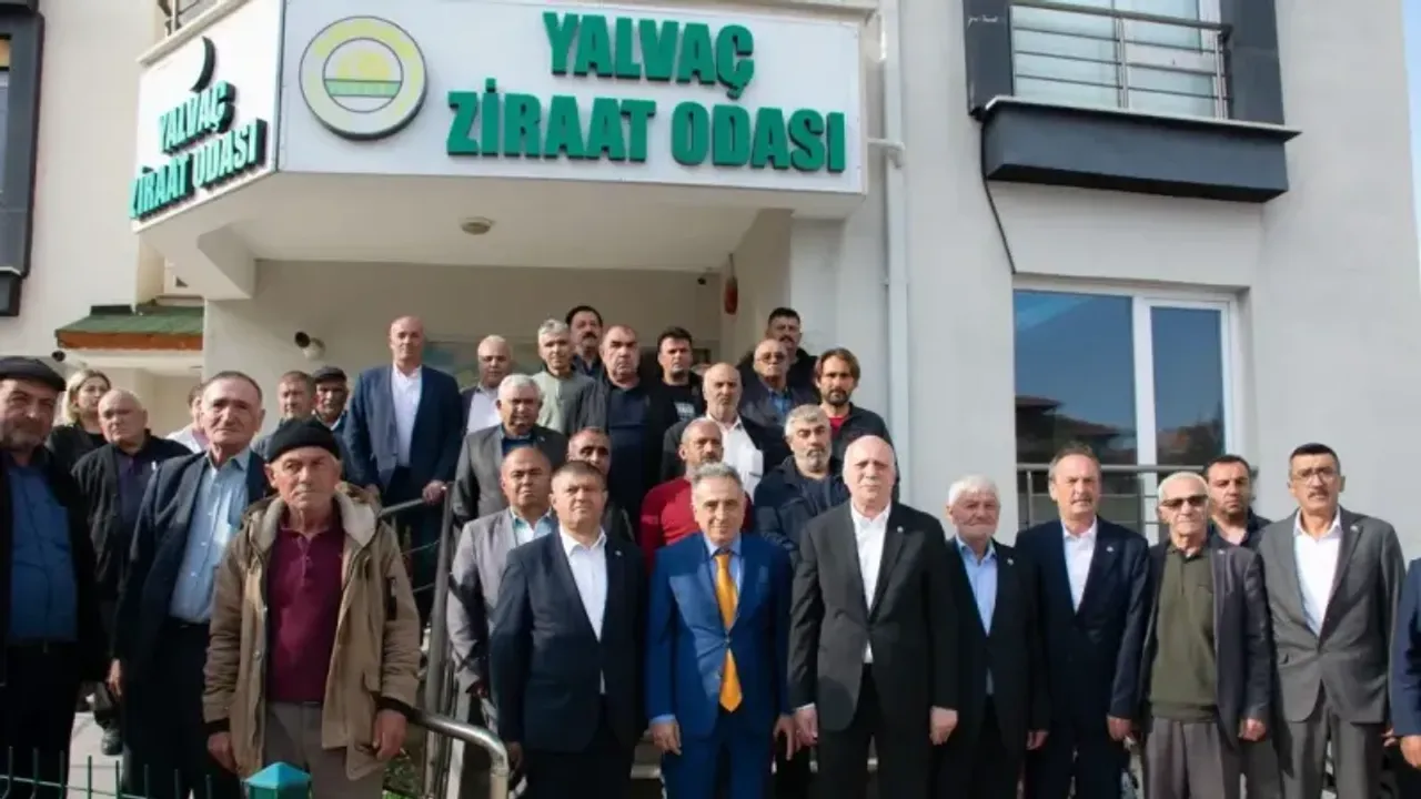 TZOB Başkanı Bayraktar, Yalvaç Çiftçisini Dinledi
