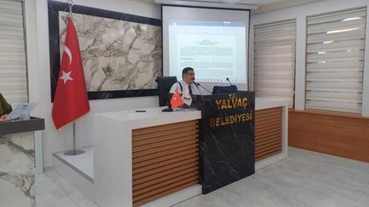 Yalvaç Belediye Meclisi Haziran ayı toplantısı yapıldı