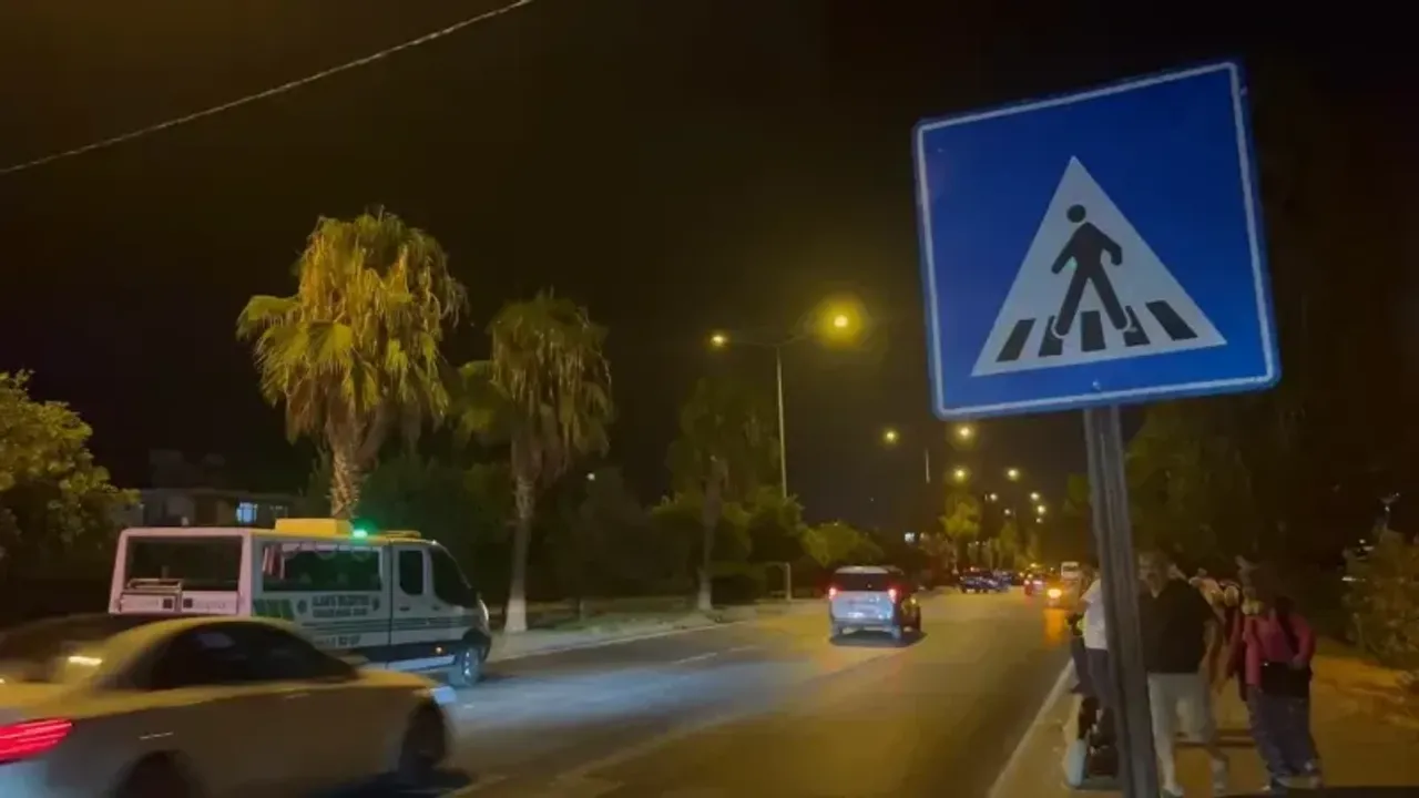 Yaya geçidinden geçerken otomobilin çaptığı Litvanya uyruklu kadın hayatını kaybetti