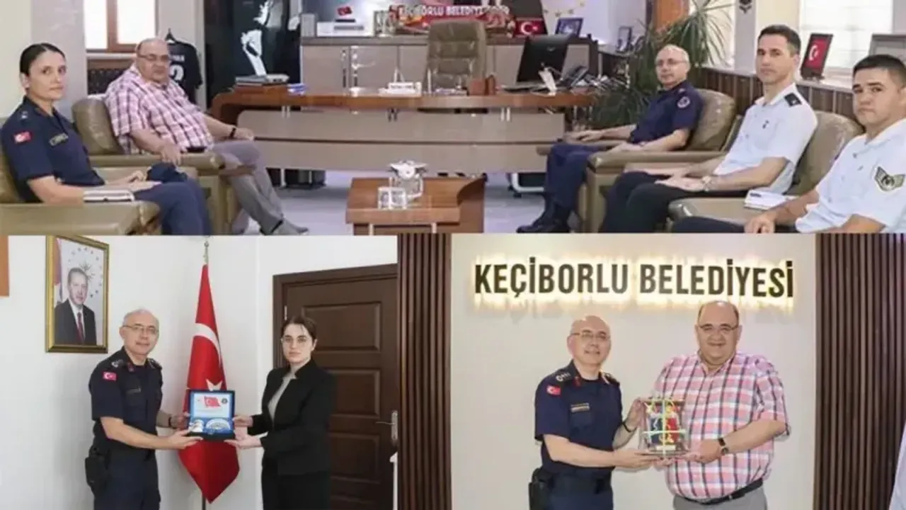 İl Jandarma Komutanı Karamanoğlu’ndan İlçe Protokolüne Ziyaret