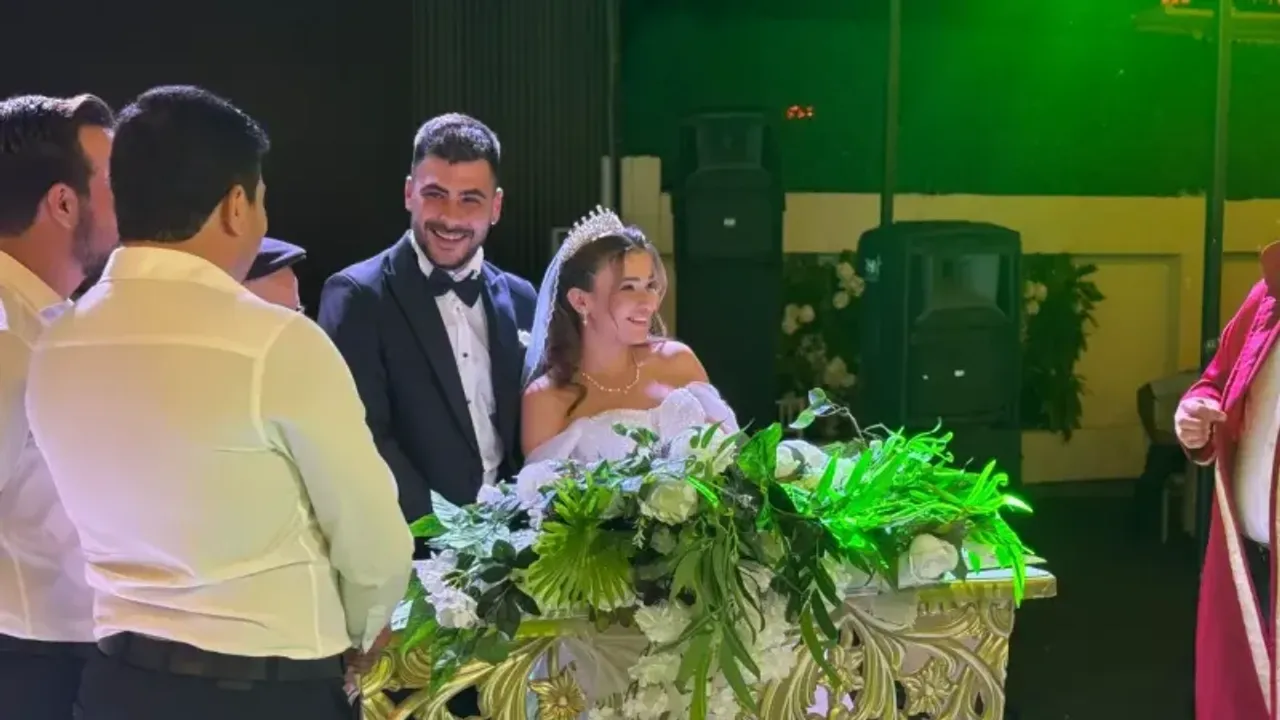 Oğuzhan ve Serap Dünya Evine Girdi