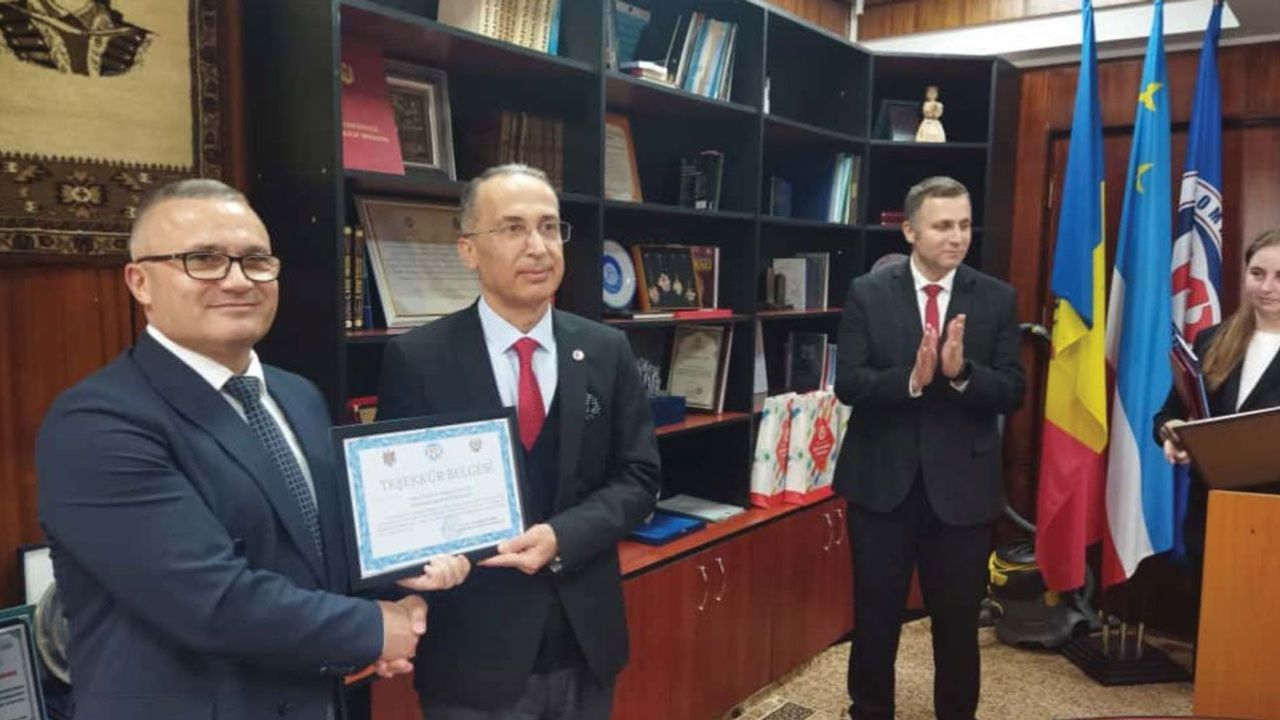 Rektör Prof. Dr. Mehmet Saltan Moldova’da İş Birliği Adımları Attı