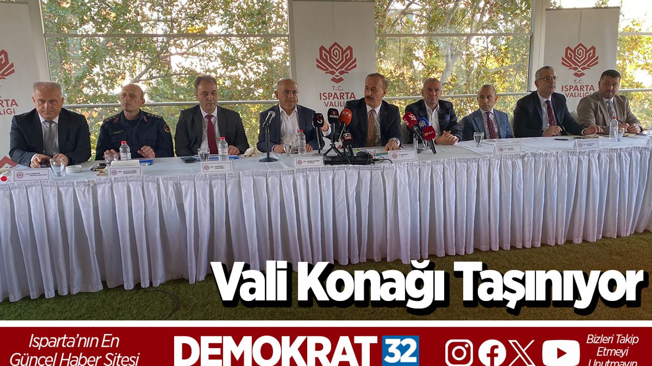 Vali Konağı Taşınıyor