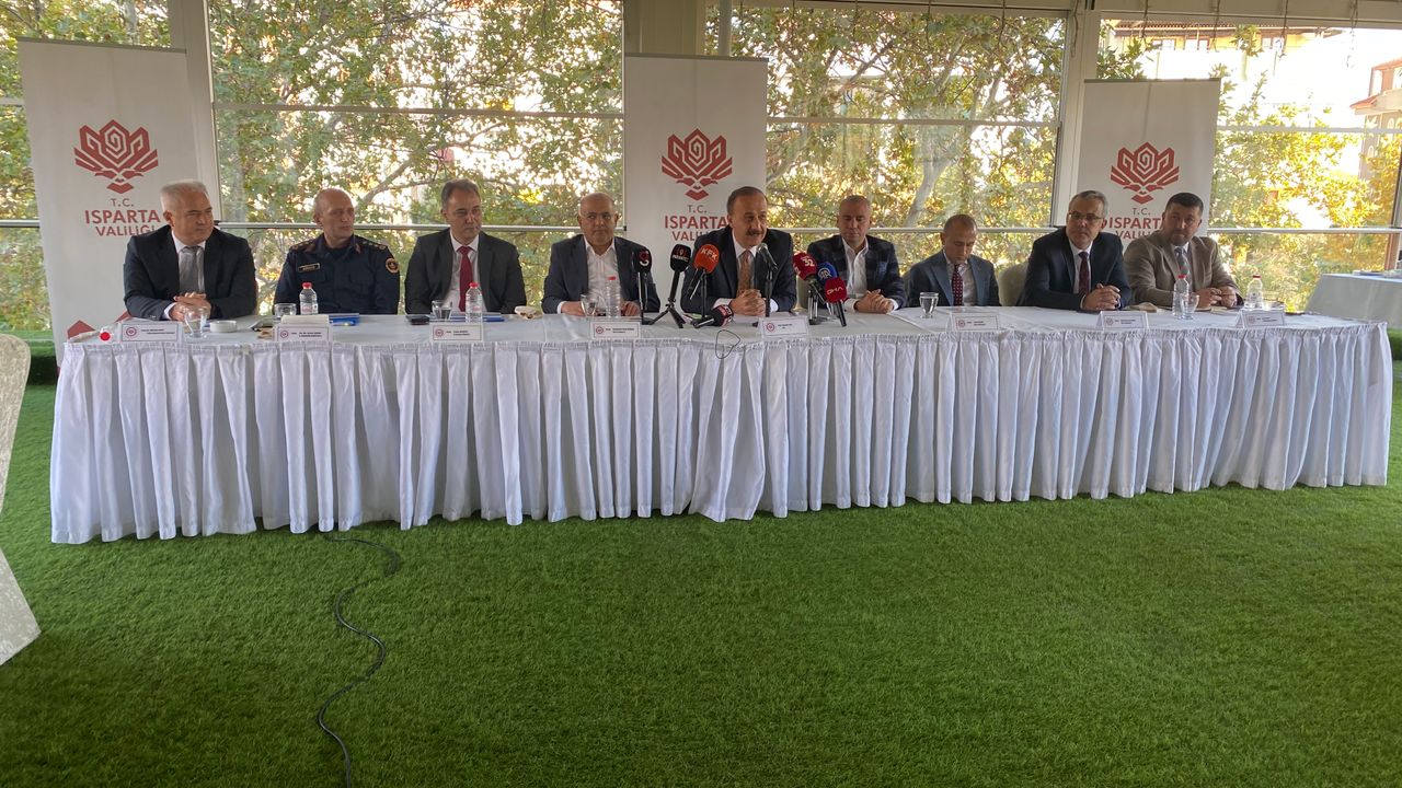Vali Abdullah Erin, Görevdeki Birinci Yılında Isparta’yı Değerlendirdi