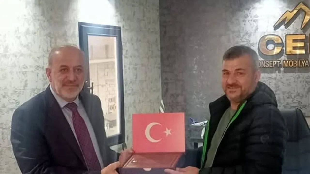 İl Müftüsü Biçer’den Hayırsever Özkan Demirel’e Ziyaret