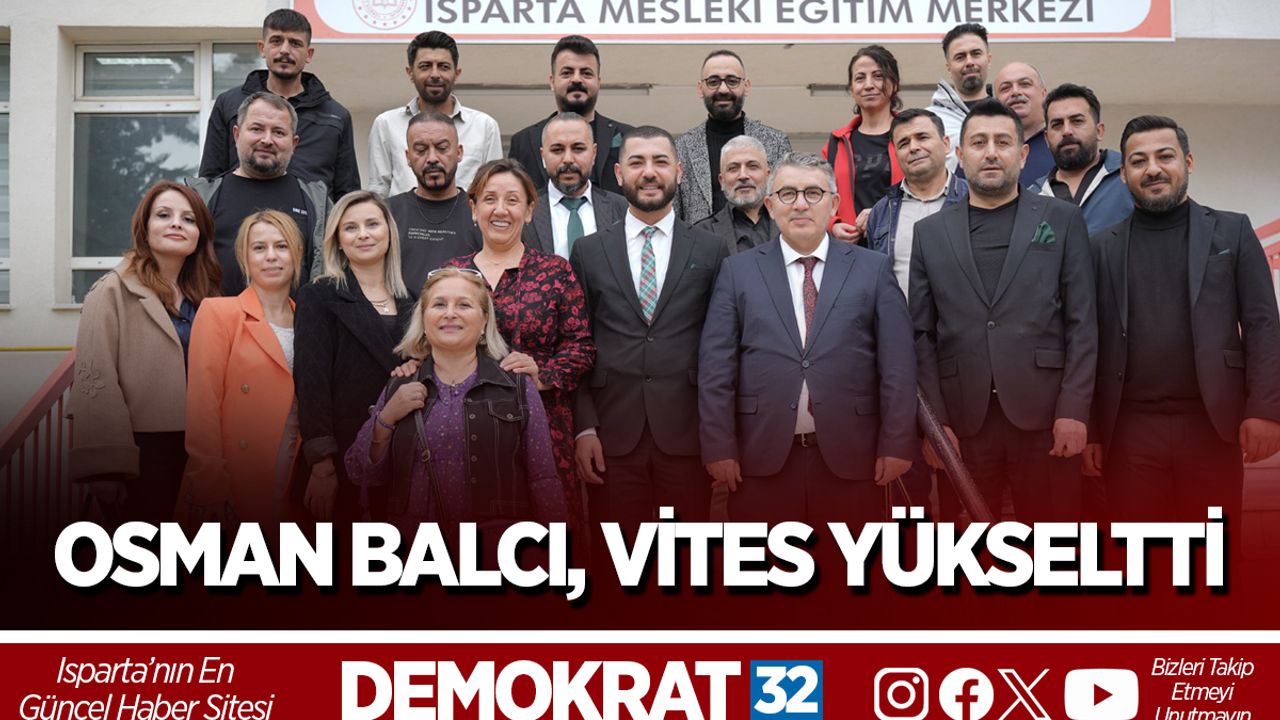 OSMAN BALCI, VİTES YÜKSELTTİ