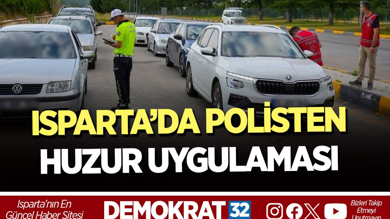 POLİSTEN HUZUR UYGULAMASI
