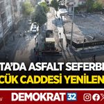 ISPARTA’DA ASFALT SEFERBERLİĞİ: GÖLCÜK CADDESİ YENİLENİYOR