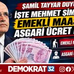 İŞTE MEHMET ŞİMŞEK’İN EMEKLİ MAAŞI VE ASGARİ ÜCRET PLANI