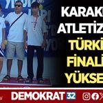 MAHMUT KARAKURT ATLETİZMDE TÜRKİYE FİNALİNE YÜKSELDİ