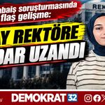 OLAY REKTÖRE KADAR UZANDI