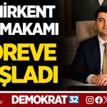 SENİRKENT KAYMAKAMI GÖREVE BAŞLADI