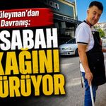 HER SABAH SOKAĞINI SÜPÜRÜYOR