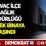 YALVAÇ İLÇE SAĞLIK MÜDÜRLÜĞÜ YENİ EK BİNAYA TAŞINDI