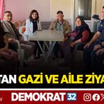 AYIK’TAN GAZİ VE AİLE ZİYARETİ