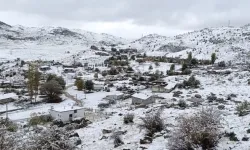 Antalya'nın yüksek kesimleri karla kaplandı