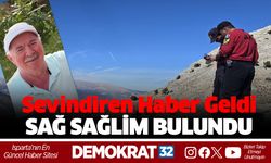 Eğirdir’de kaybolan 75 yaşındaki Hurşit Yıldırım sağ olarak bulundu