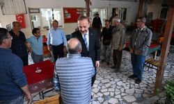 Abdullah Erin, Çandır Köyü’nü Ziyaret Etti