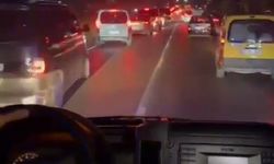 Fermuar sistemiyle ambulansa yol verilmesi sosyal medyada gündem oldu