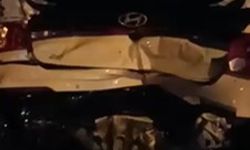 Yolcu otobüsüyle çarpışan otomobilin sürücüsüne ilk müdahale vatandaşlardan