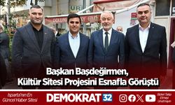 Başkan Başdeğirmen, Kültür Sitesi Projesini Esnafla Görüştü