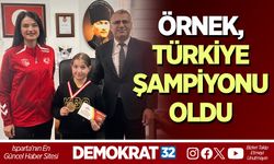 ASYA ÖRNEK, TÜRKİYE ŞAMPİYONU OLDU