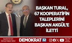 BAŞKAN TURAL, 67 KOOPERATİFİN TALEPLERİNİ TESKOMB GENEL BAŞKANI AKGÜL’E İLETTİ