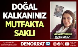 DOĞAL KALKANINIZ MUTFAKTA SAKLI