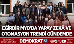 Eğirdir MYO’da Muhasebenin Geleceği Konuşuldu: “Yapay Zekâ ve Otomasyon” Trendi Gündemde