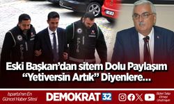 Eski Başkan’dan sitem Dolu Paylaşım “Yetiversin Artık” Diyenlere…