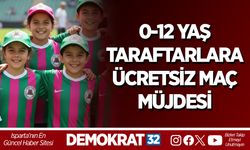 ISBAŞ Isparta32spor’dan 0-12 Yaş Taraftarlara Ücretsiz Maç Müjdesi