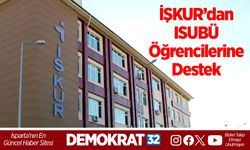 İŞKUR’dan ISUBÜ Öğrencilerine Destek