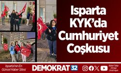 Isparta KYK’da Cumhuriyet Coşkusu