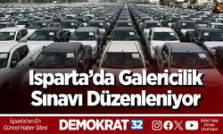 Isparta’da galericilik sınavı düzenleniyor