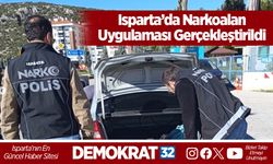 Isparta’da Narkoalan Uygulaması Gerçekleştirildi