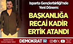 Isparta Gençlerbirliği’nde Yeni Dönem: BAŞKANLIĞA RECAİ KADİR ERTİK ATANDI