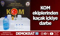 KOM ekiplerinden kaçak içkiye darbe