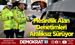 Mesirelik Alan Denetimleri Aralıksız Sürüyor