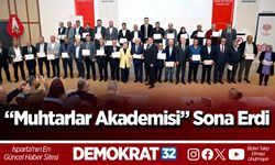 “Muhtarlar Akademisi” Sona Erdi