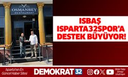 ISBAŞ Isparta32spor’a Destek Büyüyor!
