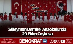 Süleyman Demirel Anaokulunda 29 Ekim Coşkusu