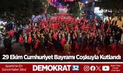 Isparta’da 29 Ekim Cumhuriyet Bayramı Coşkuyla Kutlandı