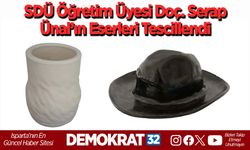 SDÜ Öğretim Üyesi Doç. Serap Ünal’ın Eserleri Tescillendi