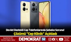 Devlet Destekli Cep Telefonlarında Şebeke Sorunu! Çözümü “Cep Klinik”  Açıkladı
