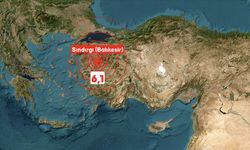 Balıkesir'de 6,1 büyüklüğünde deprem