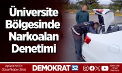 Üniversite Bölgesinde  Narkoalan Denetimi