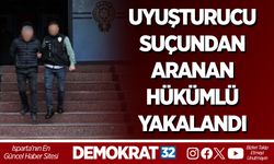 Uyuşturucu suçundan aranan hükümlü yakalandı