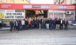 Belediye Başkanı Başdeğirmen Çelebiler Mahallesi esnafıyla bir araya geldi