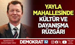 Yayla Mahallesinde Kültür ve Dayanışma Rüzgârı